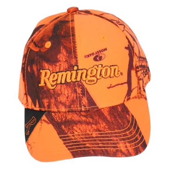 Remington Other - Remington Orange Mossy Oak Camo Embroidered Cap Hat